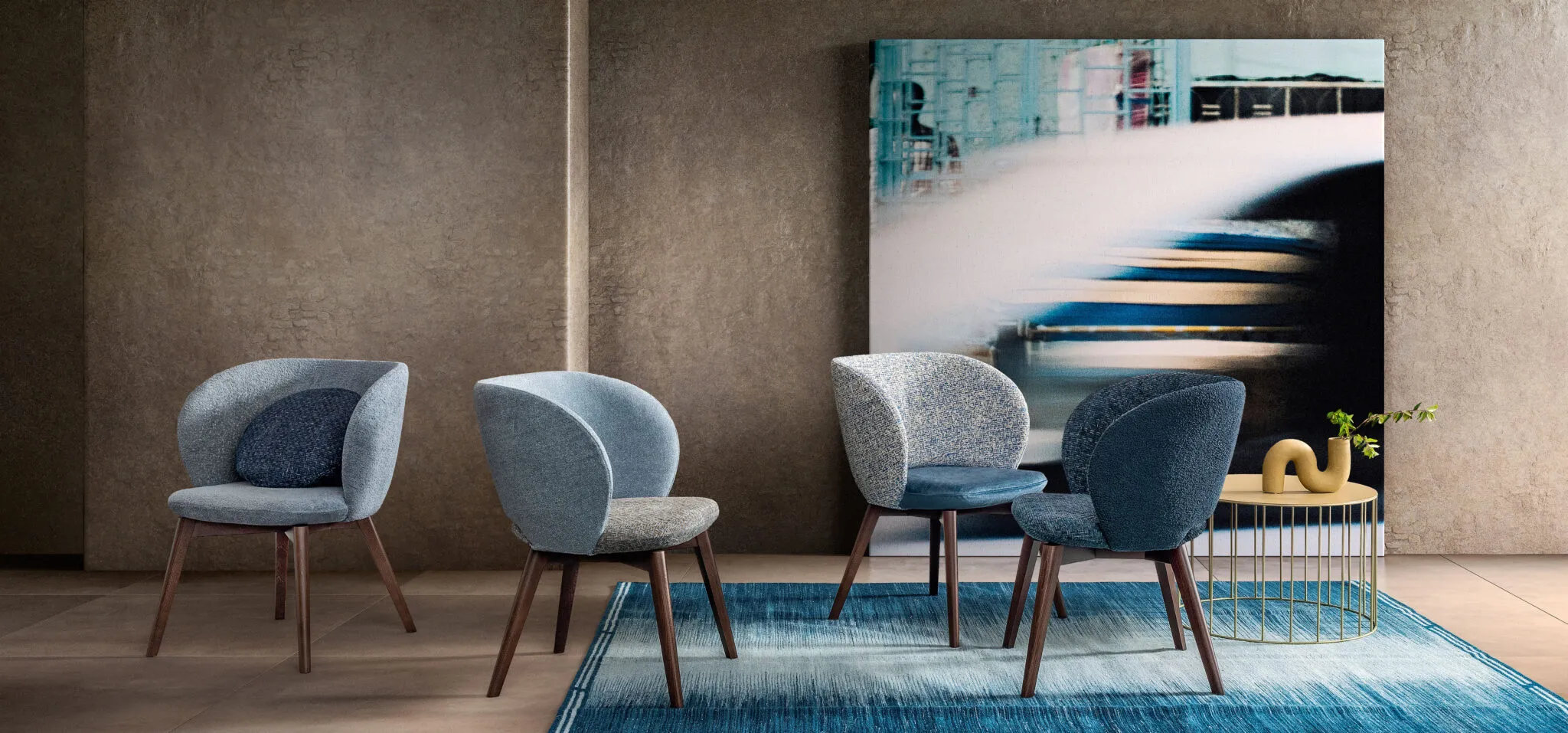Fotoliu Agave – Design compact și forme curbate
